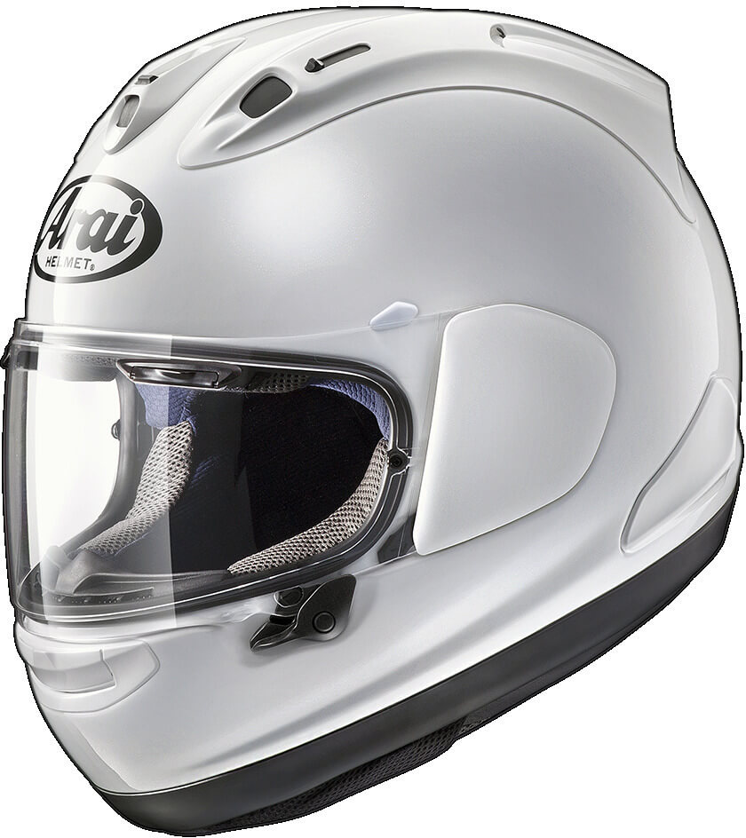 Arai RX-7V EVO Diamond White - Worldwide Shipping!