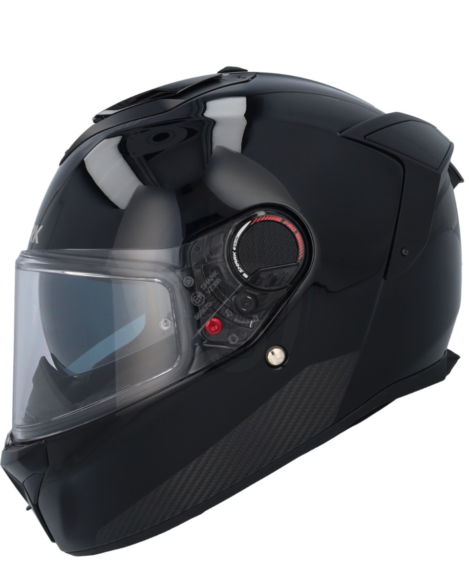 Shark Spartan GT Pro Blank Black BLK - Worldwide Shipping!