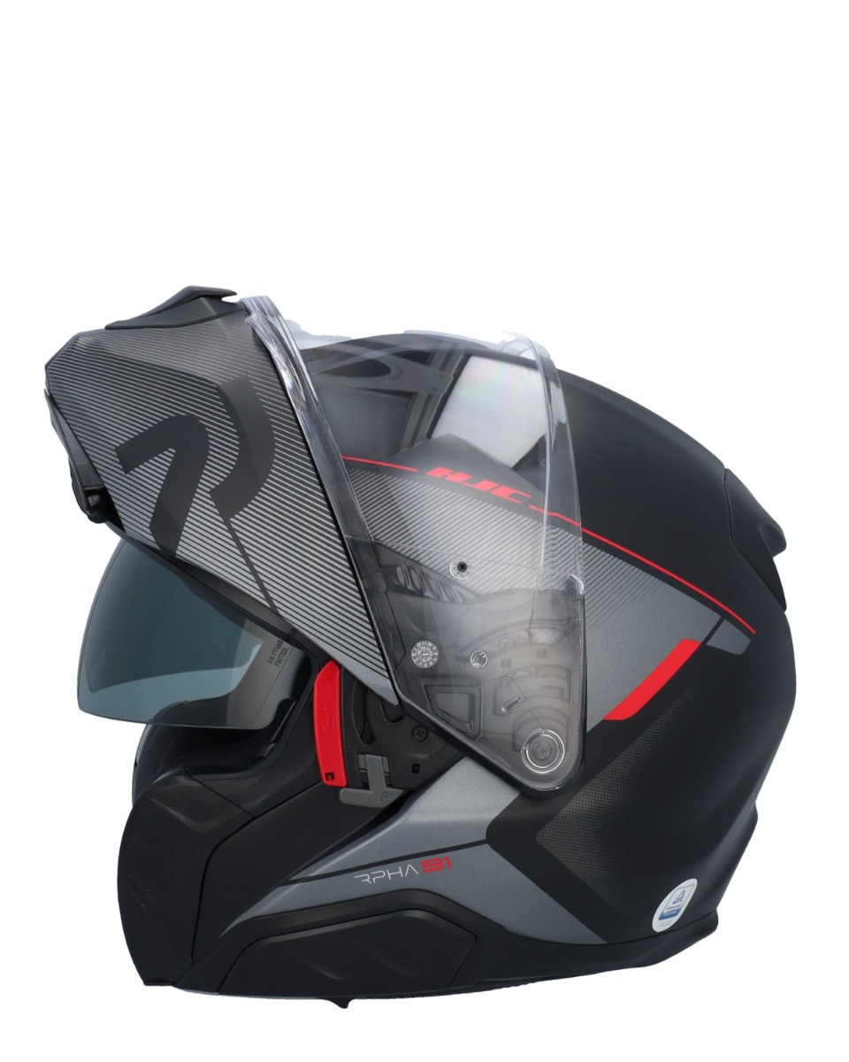 HJC RPHA-91 Combust Black/Red 183 - Worldwide Shipping!