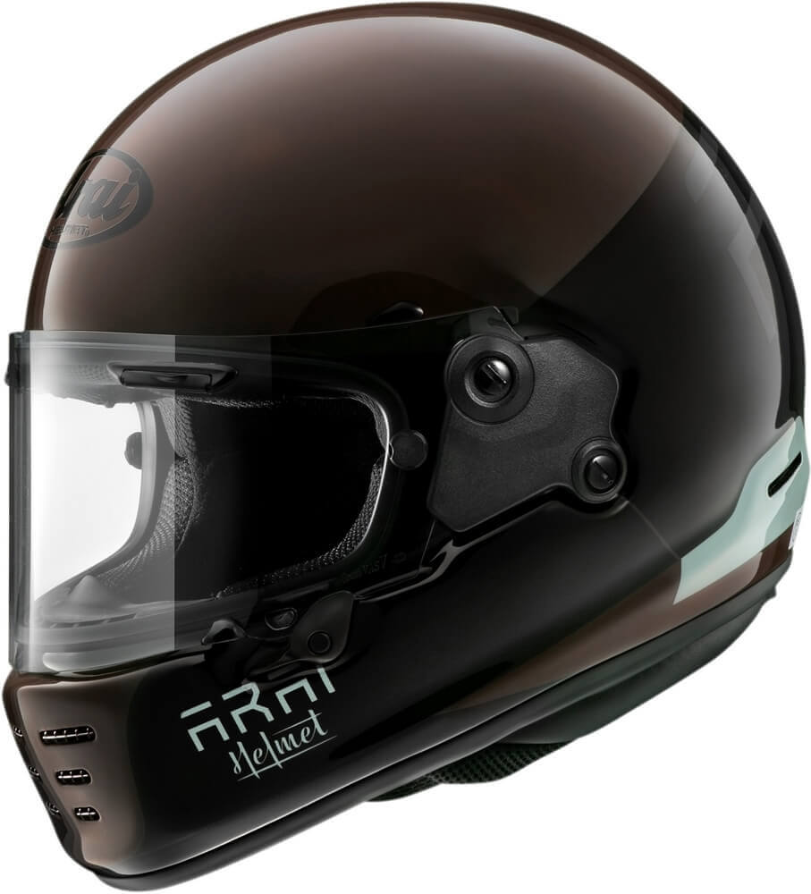 Arai Concept-XE React Brown - Worldwide Shipping!