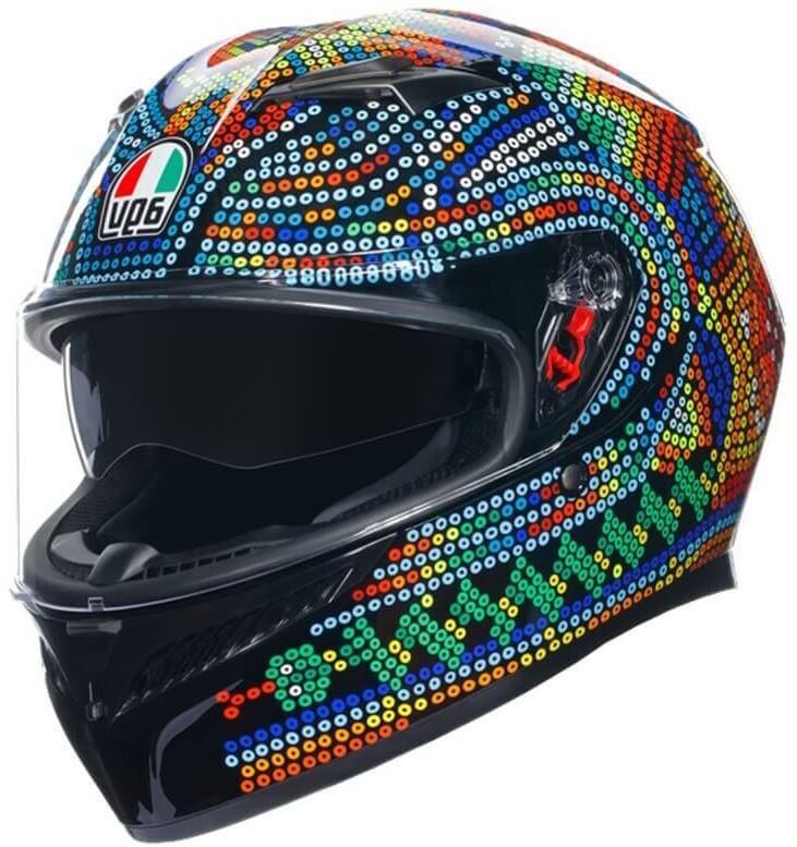 AGV K3 WING BLACK/ITALY　Lサイズ K3 DOT(E2206) - WING BLACK/ITALY | AGV