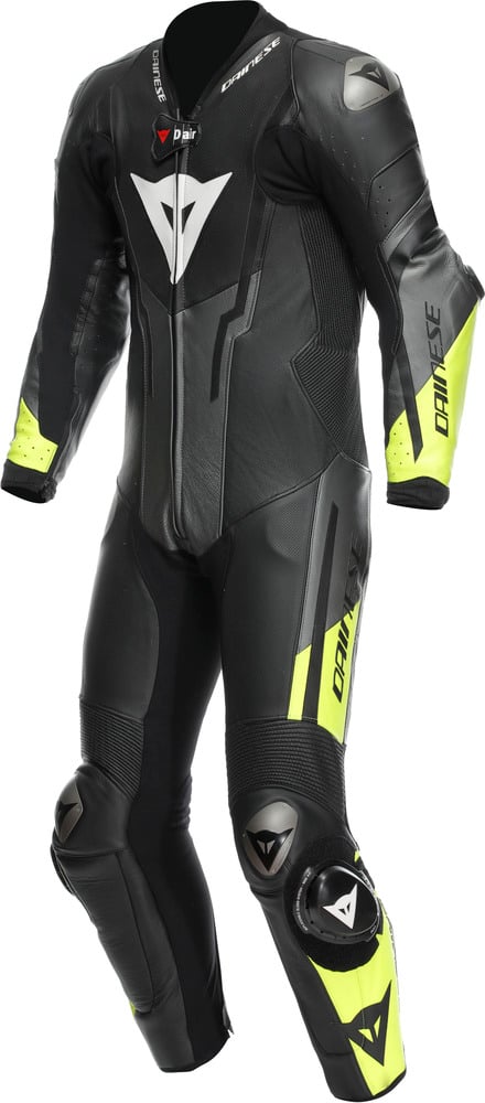 Dainese Misano 3 Perforated D-Air 1Pc Leather Suit Black