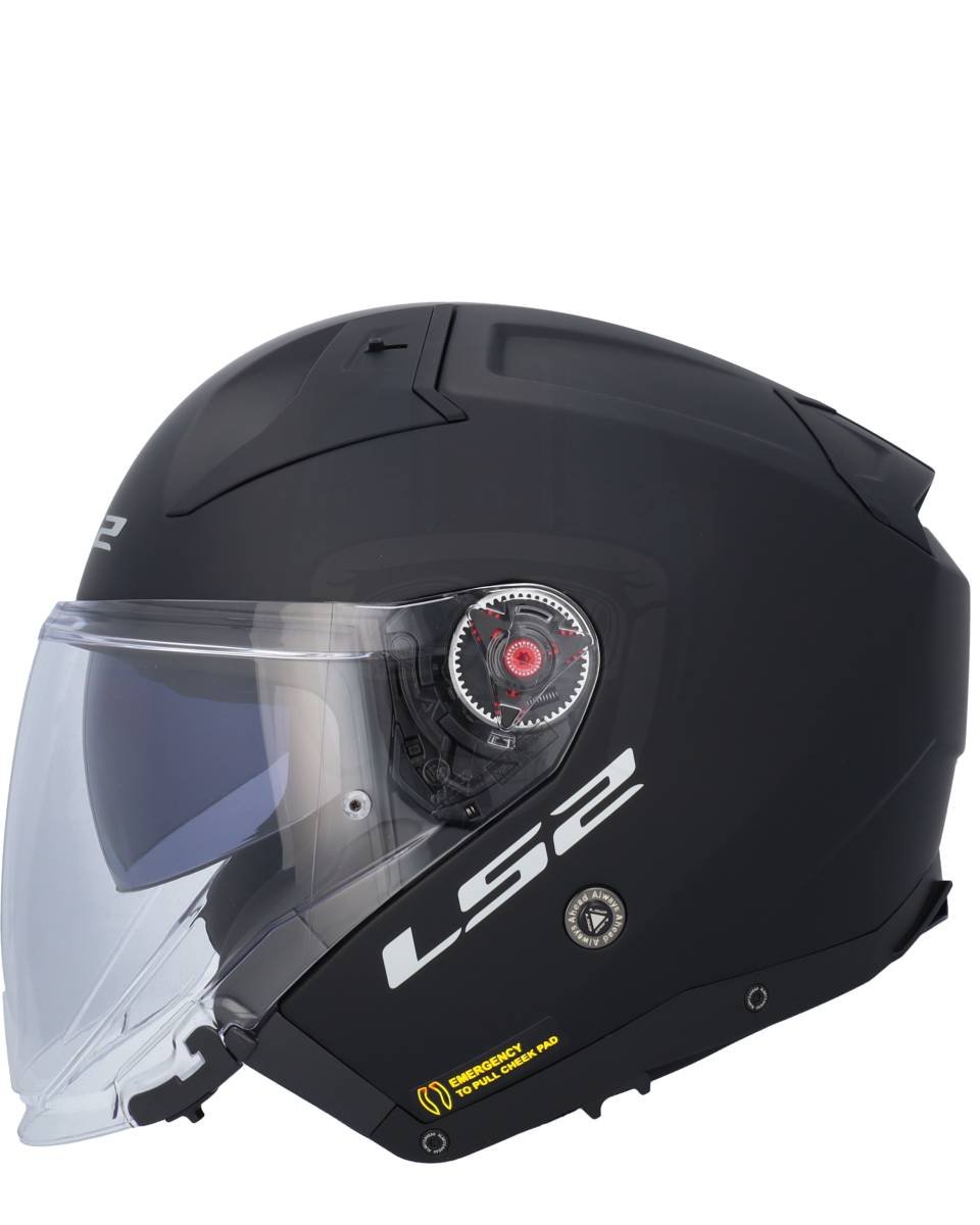 LS2 OF603 Infinity II Casco Moto Jet Con Visiera Parasole – Omologato ECE 22.06 – Taglia XL