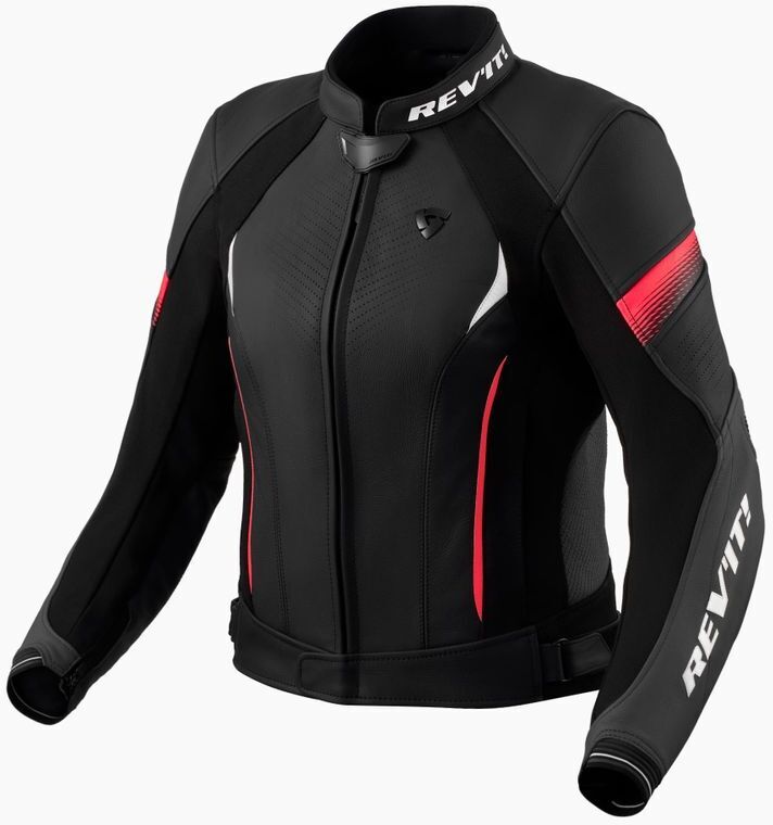 REV'IT Xena 4 Ladies Jacket Black/Pink - Worldwide Shipping!