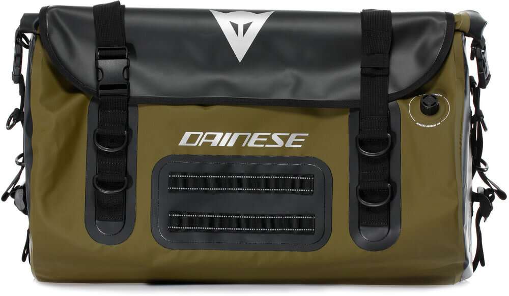 Dainese Explorer Wp Duffle Bag 60L Black/Green 636 - Worldwide