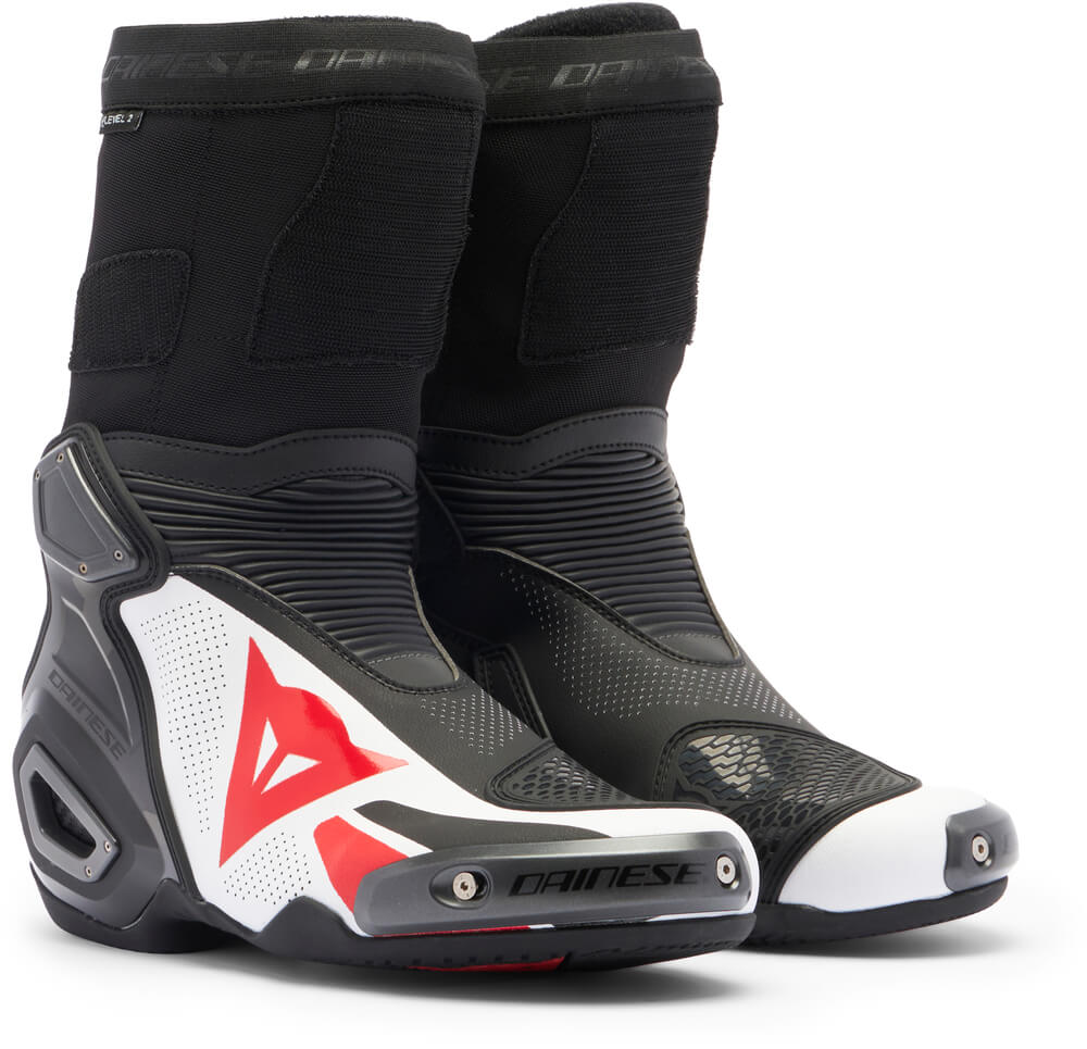 Dainese Axial 2 Air Boots Black/White/Lava-Red V78 - Worldwide