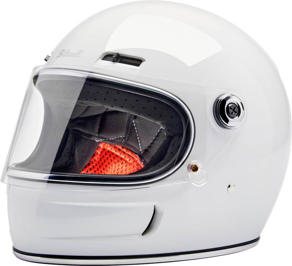 Biltwell Gringo SV Gloss White - Worldwide Shipping!