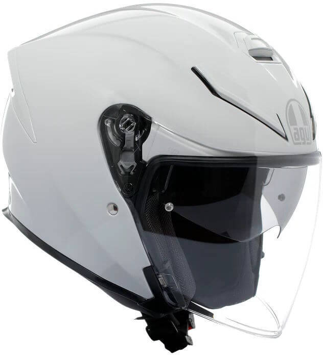AGV K5 Jet Evo Mono Stelvio White 002 Worldwide Shipping!