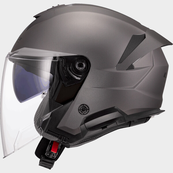 LS2 OF618 Verso II Solid Matt Titanium - Worldwide Shipping!