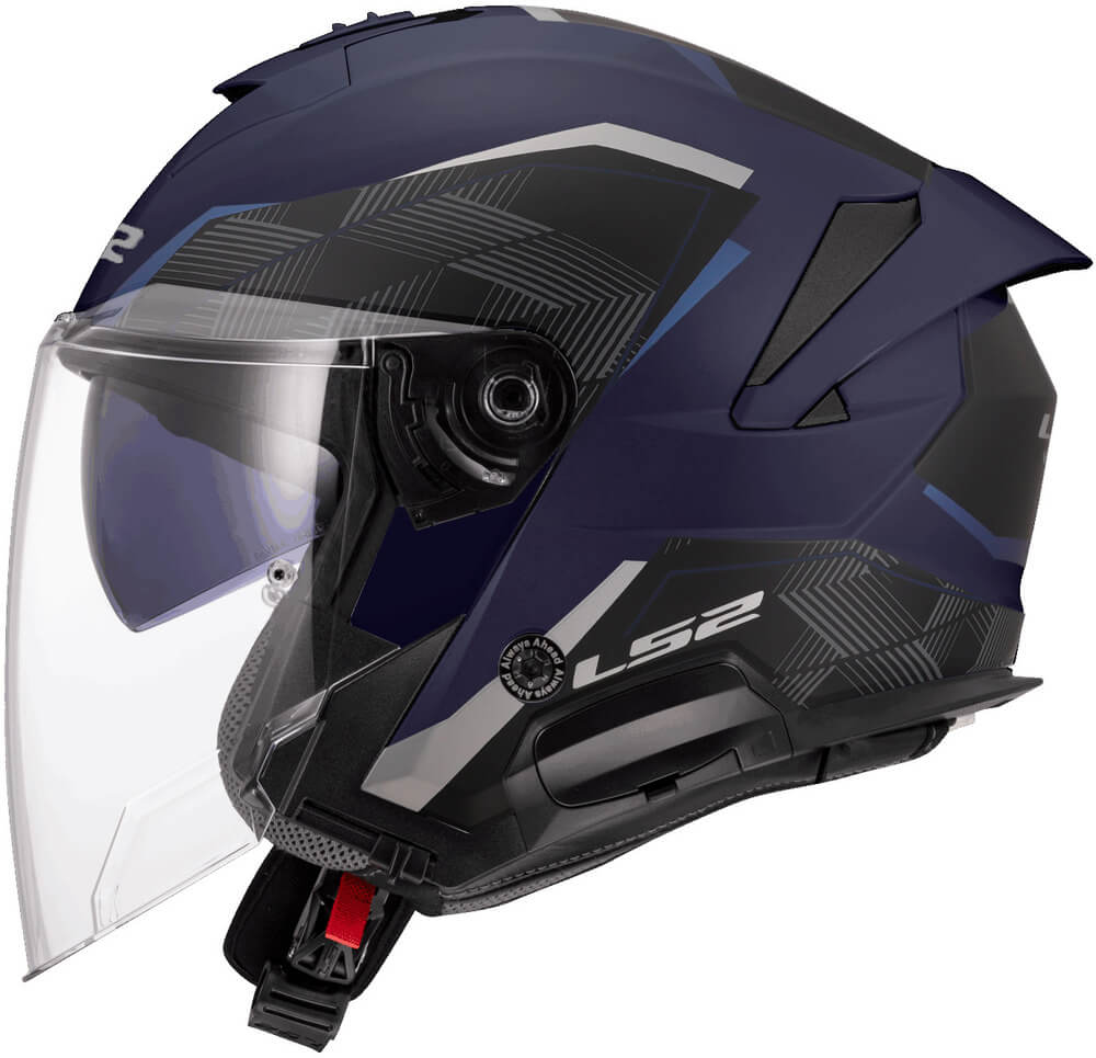 LS2 OF618 Verso II Air Navy Blue - Worldwide Shipping!