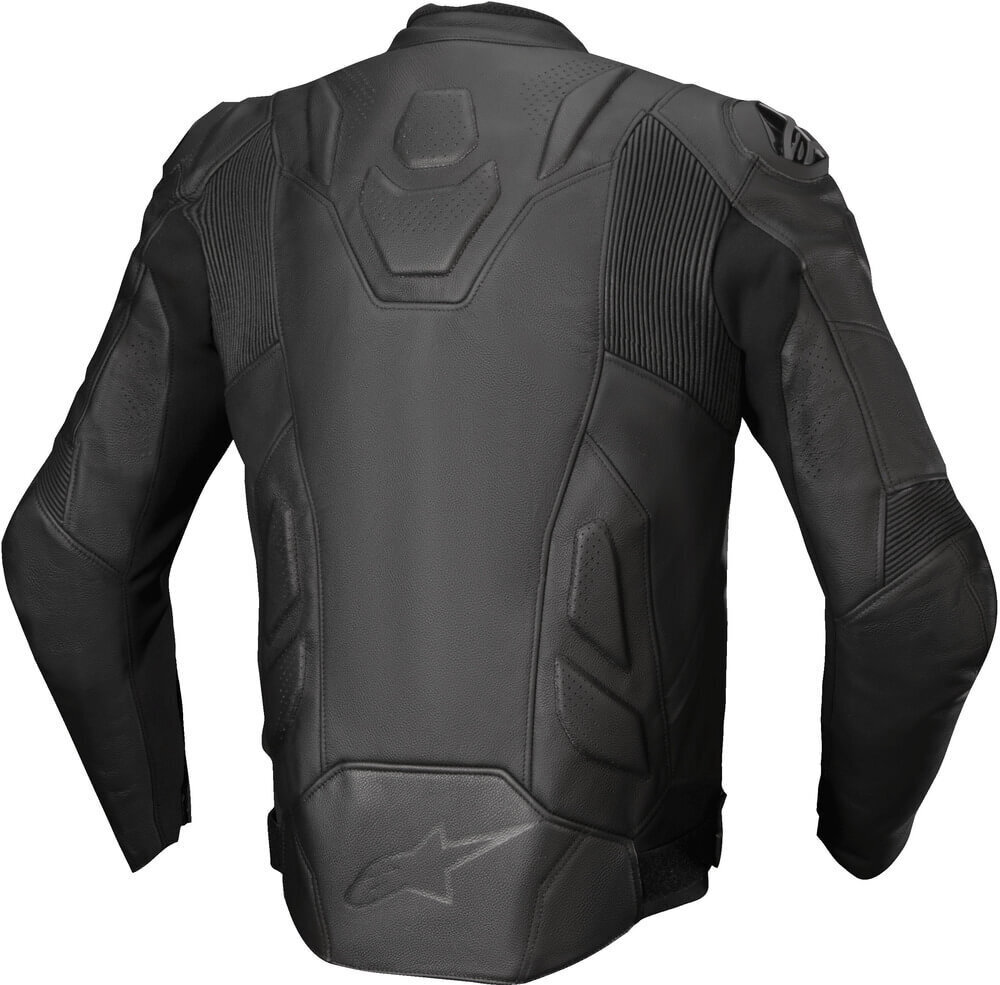 Alpinestars Dusk Leather Jacket Black 10 - Worldwide Shipping!