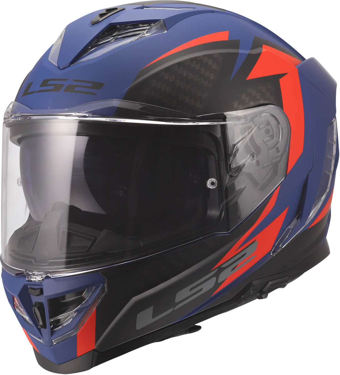 LS2 FF818 Storm III Dynamo Blue Red - Worldwide Shipping!
