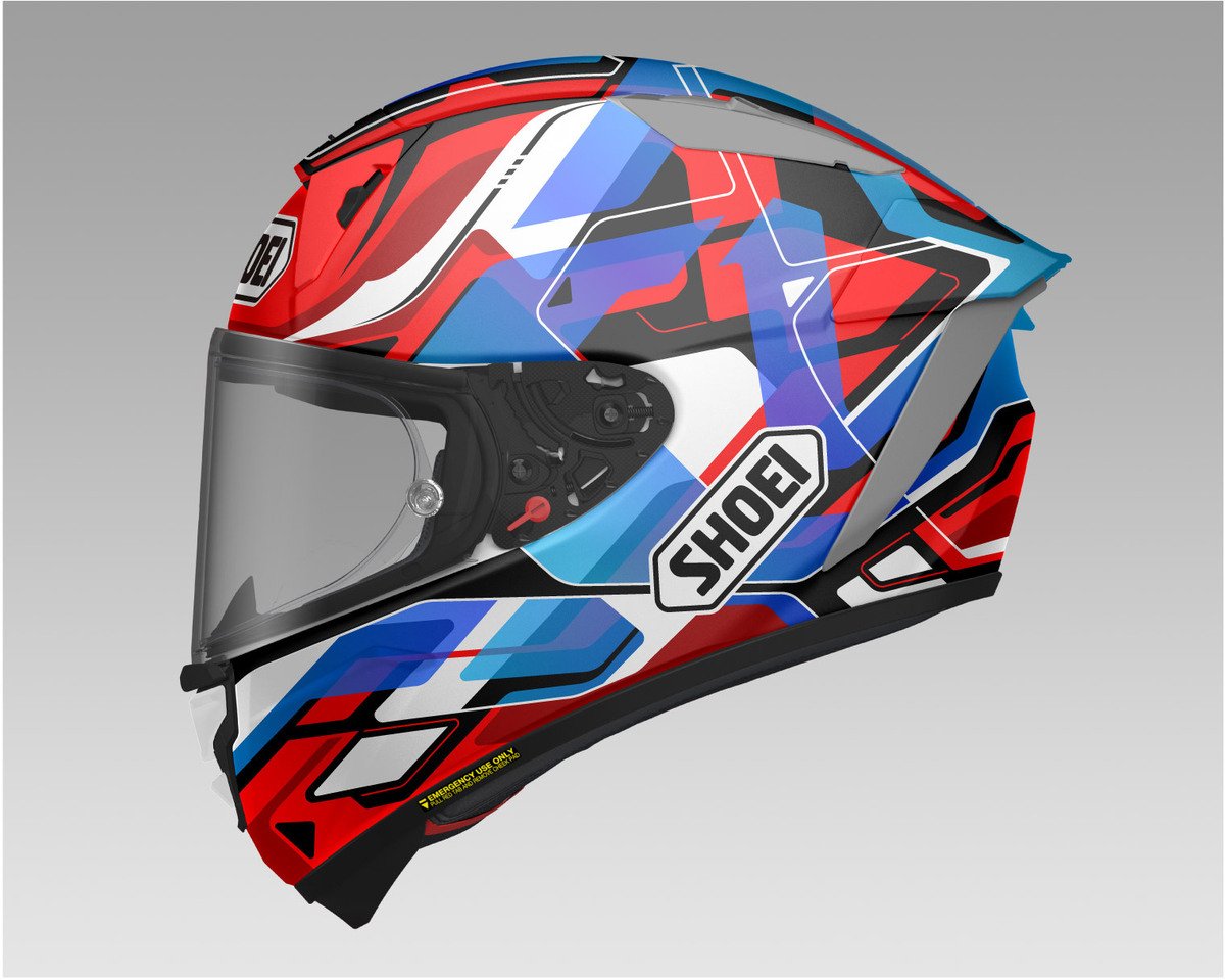 Shoei X-SPR PRO Valion TC-10 - Worldwide Shipping!