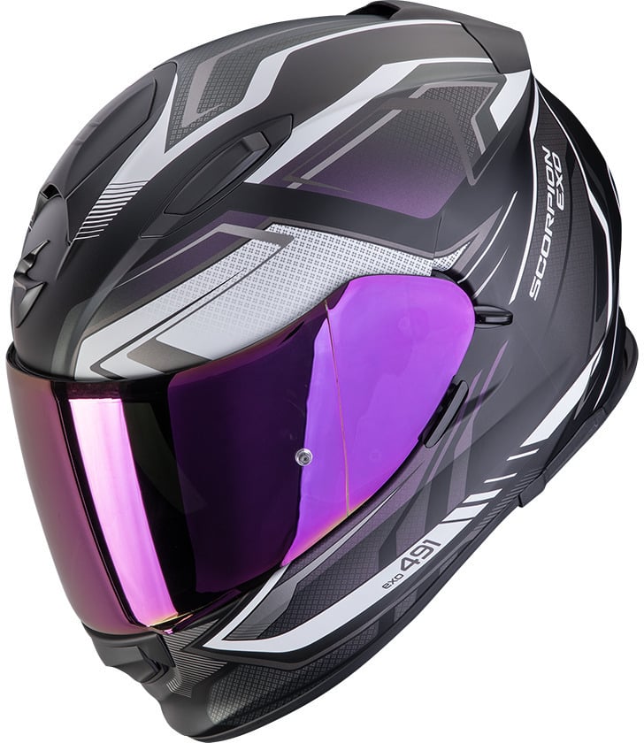 Scorpion EXO-491 Zumo Matt Black/Chameleon - Worldwide Shipping!
