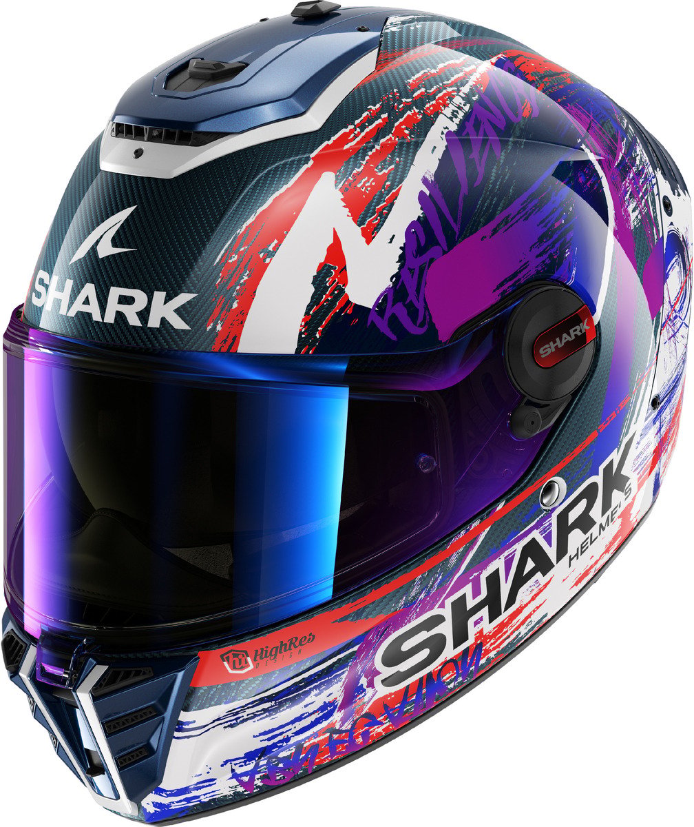 Shark Spartan RS Carbon Zarco Signature DWV - Worldwide Shipping!