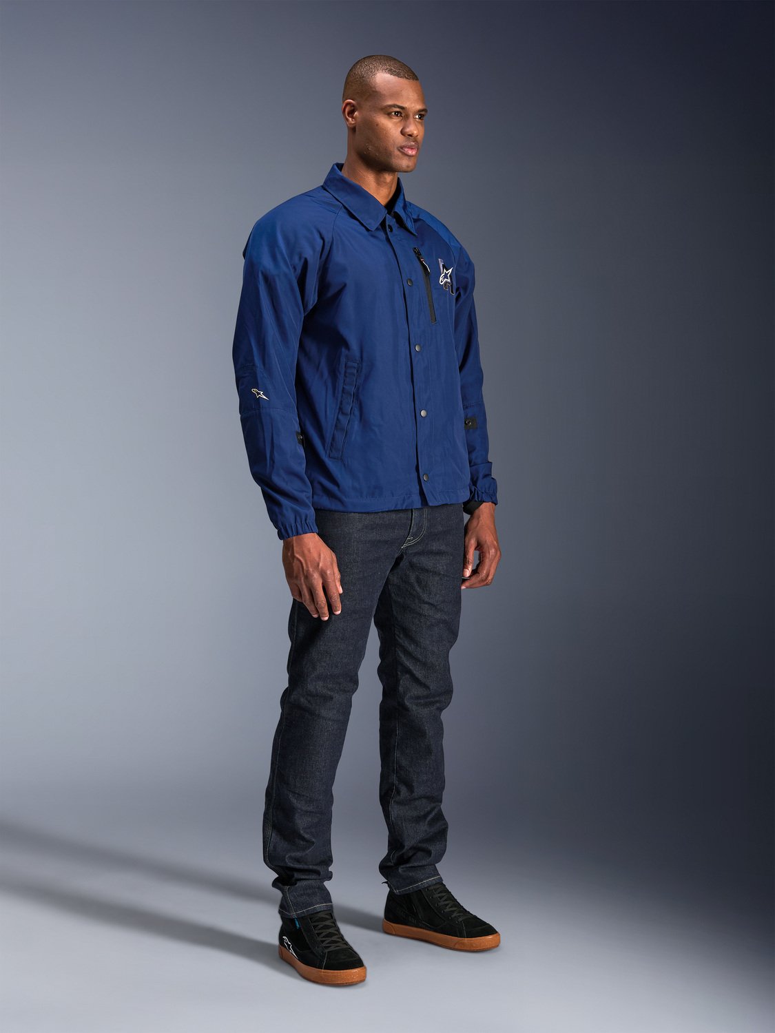 Alpinestars Revved Wr Jacket Blue - Worldwide Shipping!