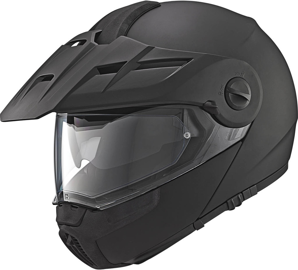 Modular Schuberth E1 Matt Black Visor E1 Adventure Helmet