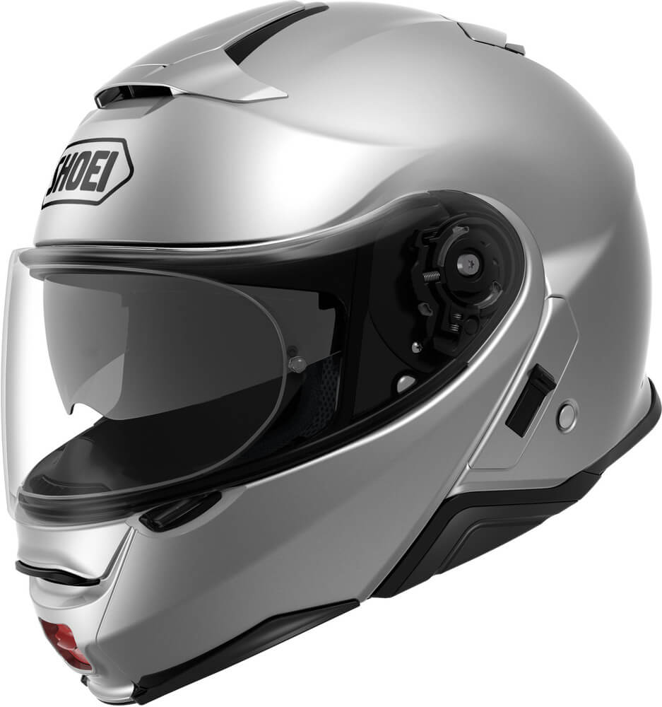 Shoei Neotec II L.Silver - Worldwide Shipping!