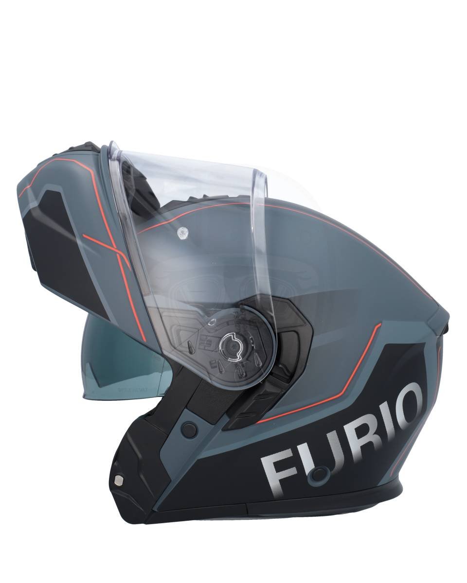 VITO Furio Systeemhelm Matrood - Worldwide Shipping!