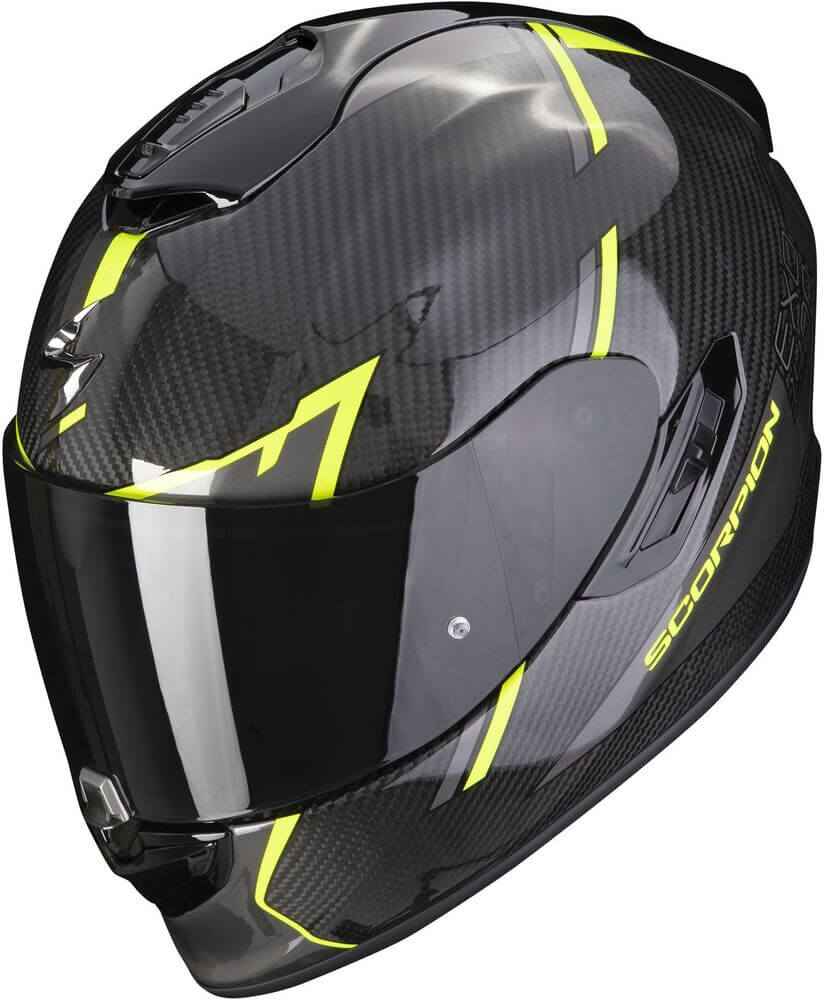 Scorpion EXO-1400 EVO Carbon Air Kendal Black/Yellow - Worldwide
