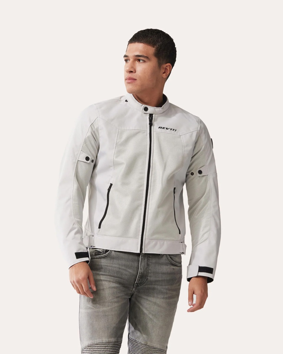 REV'IT Eclipse 2 Jacket Silver - Worldwide Shipping!