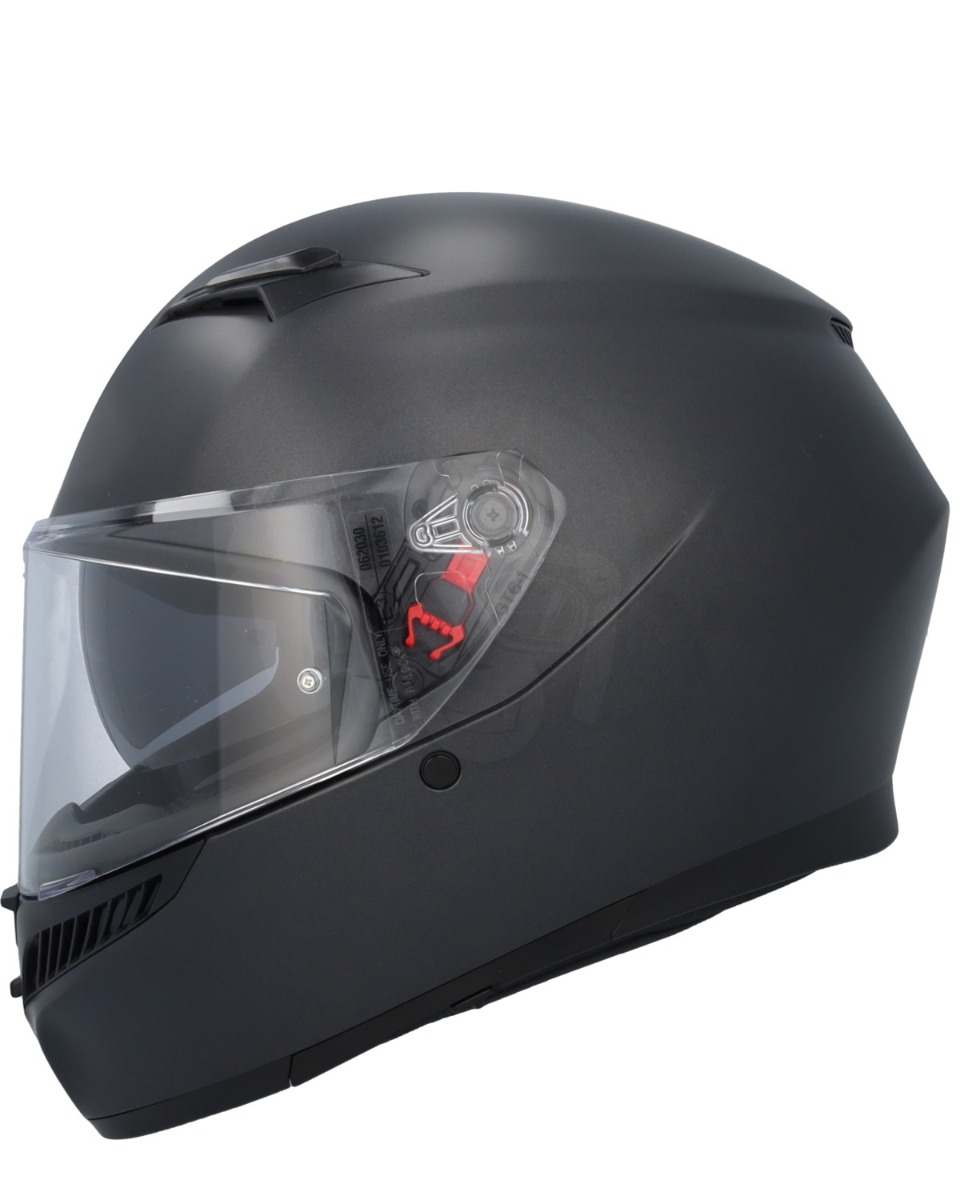 agv k3 matte black ราคา SV Helmet scratch and Pinlock ready visor is designed for maximum vertical and lateral visibility AGV K3 Helmet - Mono