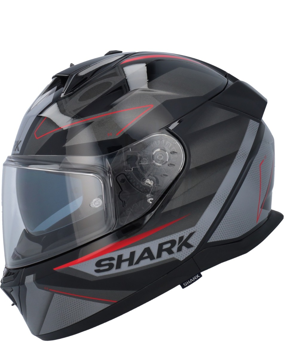 Shark D-Skwal 3 Sizler Black/Anthracite/Red KAR - Worldwide Shipping!