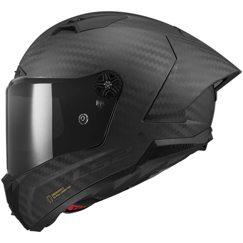 LS2 FF805 Thunder Carbon GP Pro FIM Matt Black - Worldwide Shipping!