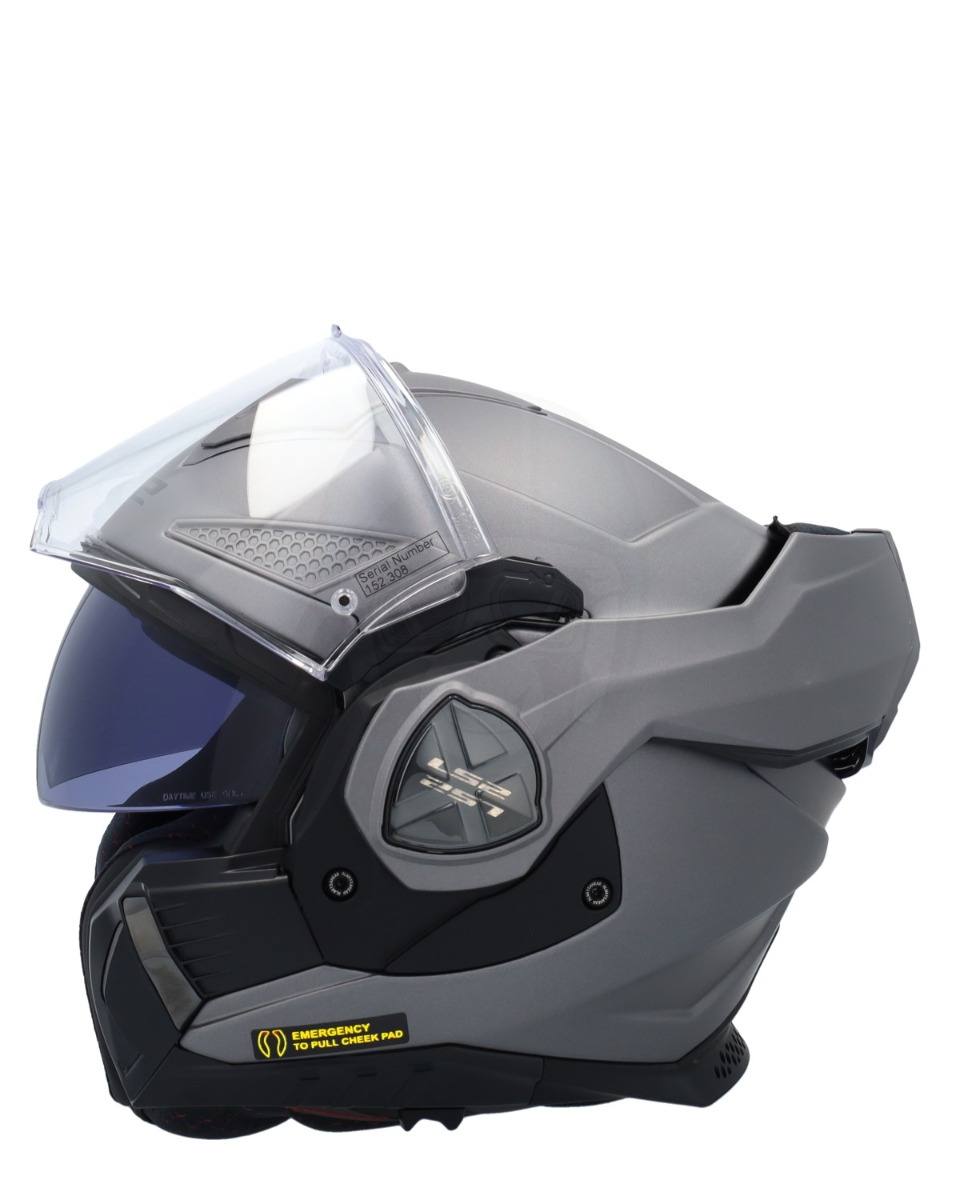 ls2 advant x solid matte titanium helmet Helmets Carbon Modular – Black Hills Moto washable liner for comfort LS2 - Advant X Modular
