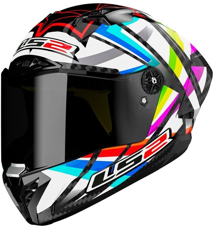 LS2 FF805 Thunder Carbon Gp Aero Flash Black - Worldwide Shipping!
