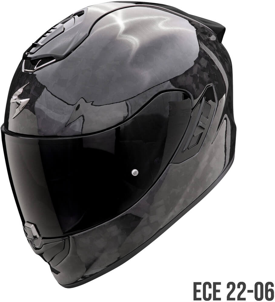 scorpion exo 1400 air sylex helmet ST1400 Evo Carbon Hex Matte Grey XL The ventilation system uses a large top vent and mouth vents engineered to allow more airflow to the riders head while maintaining low noise levels Scorpion EXO-1400 EVO II AIR