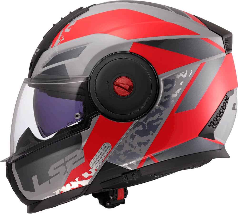 ls2 ff902 helmet Scope II DURIA Modular White/Blue/Red with Sunglasses and Clips (L 59/60) Automotive LS2 FF902 Scope II Solid