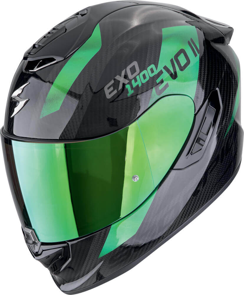 scorpion exo 500 helmet ardent green EXO-Warp Full Face Apex Atarax Black/Hi-Vis / 2XL and an Ellip Scorpion EXO-500 Numbskull Helmet Review