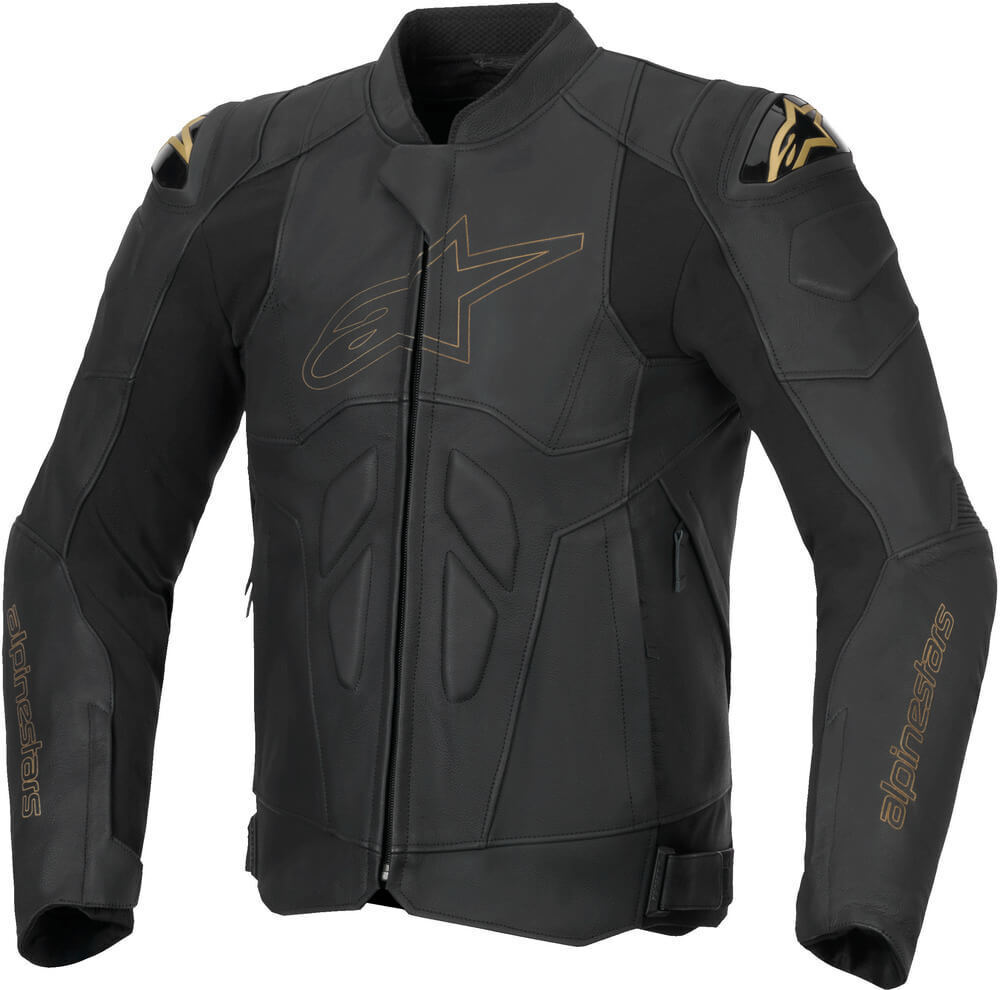 タグ付き　DUCATI ALPINESTARS レザージャケット 50 XL相当 Alpinestars Dusk Leather Jacket Black Laser 1478 - Worldwide Shipping!