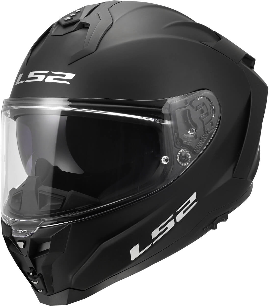 LS2 FF817 Challenger II Solid Matt Black - Worldwide Shipping!
