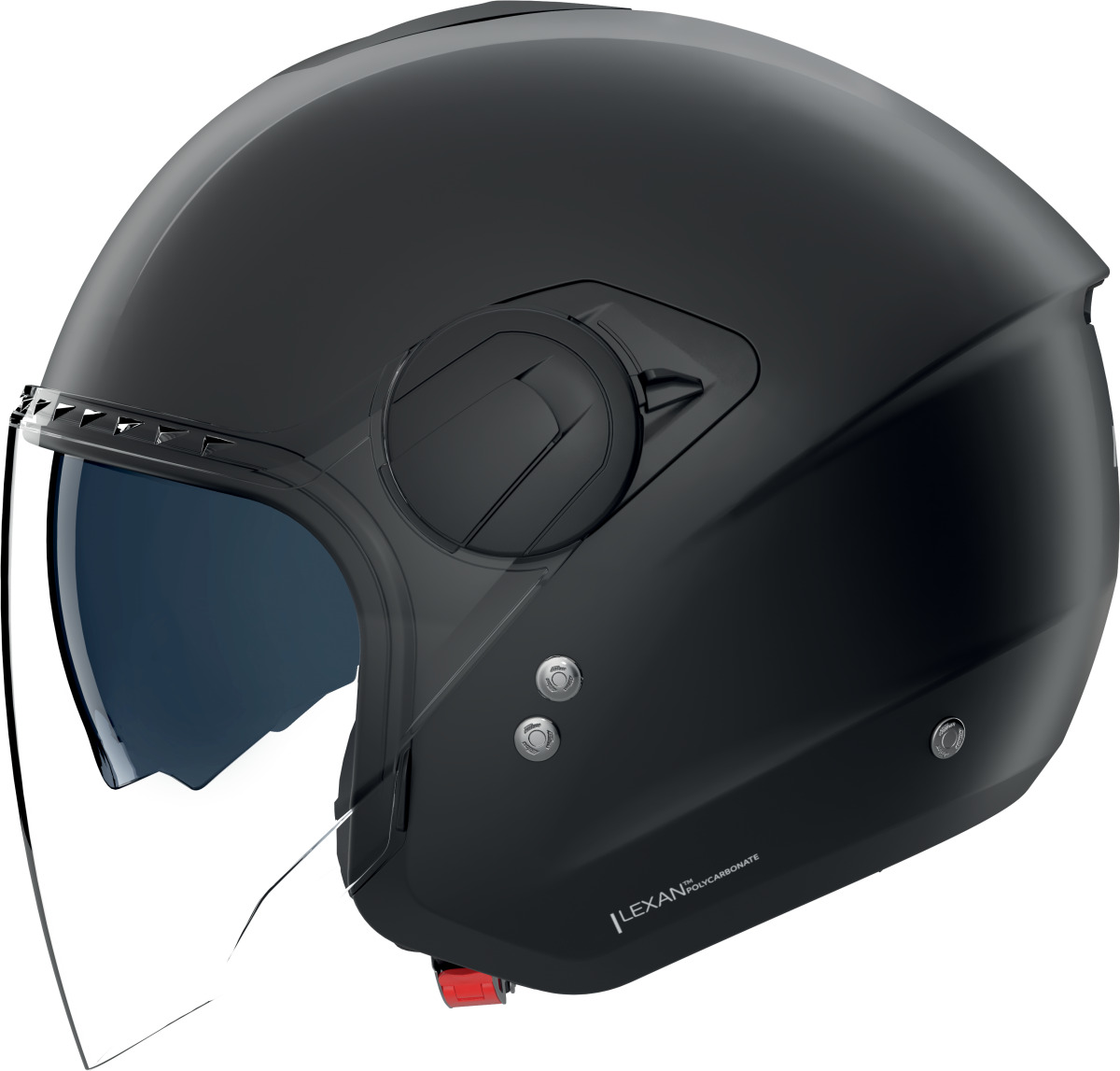 nolan helmet black N90-3 Solid Graphite 2XL This will make the helmet quieter and less prone to wind noise Nolan N40 Helmet With MCS