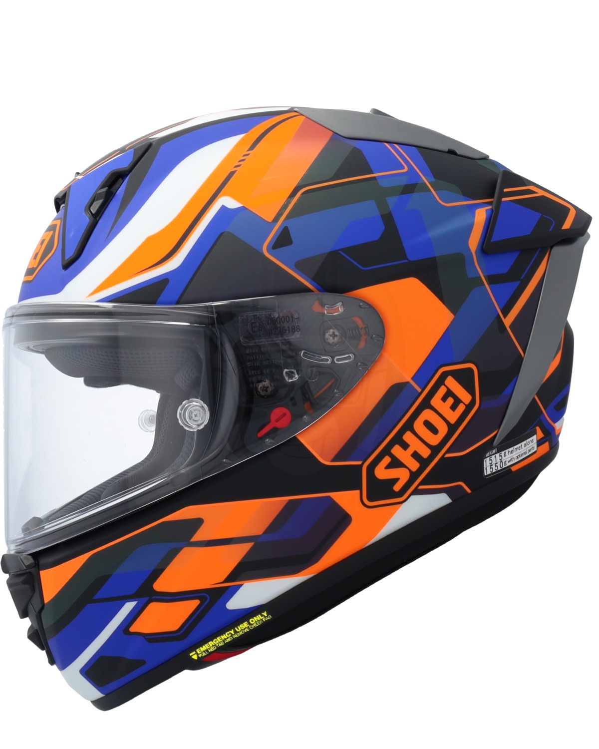 Shoei X-SPR PRO Valion TC-8 - Worldwide Shipping!