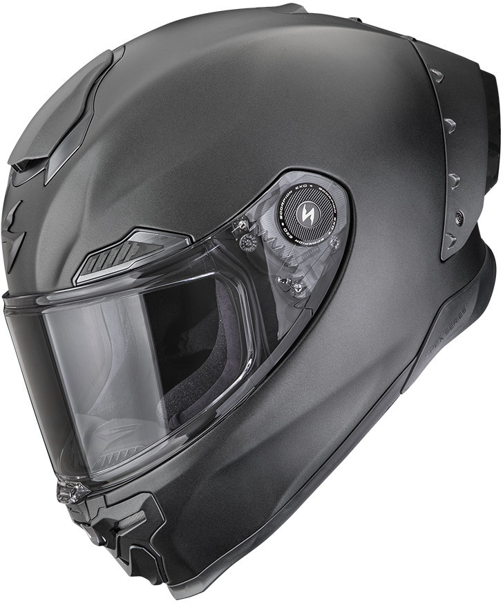 Scorpion EXO-RACE AIR Solid Matt Pearl black - Worldwide Shipping!
