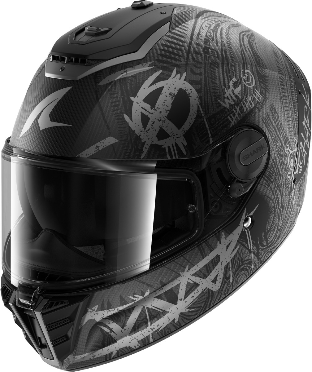Shark Spartan RS Carbon Shiever Mat DAS - Worldwide Shipping!