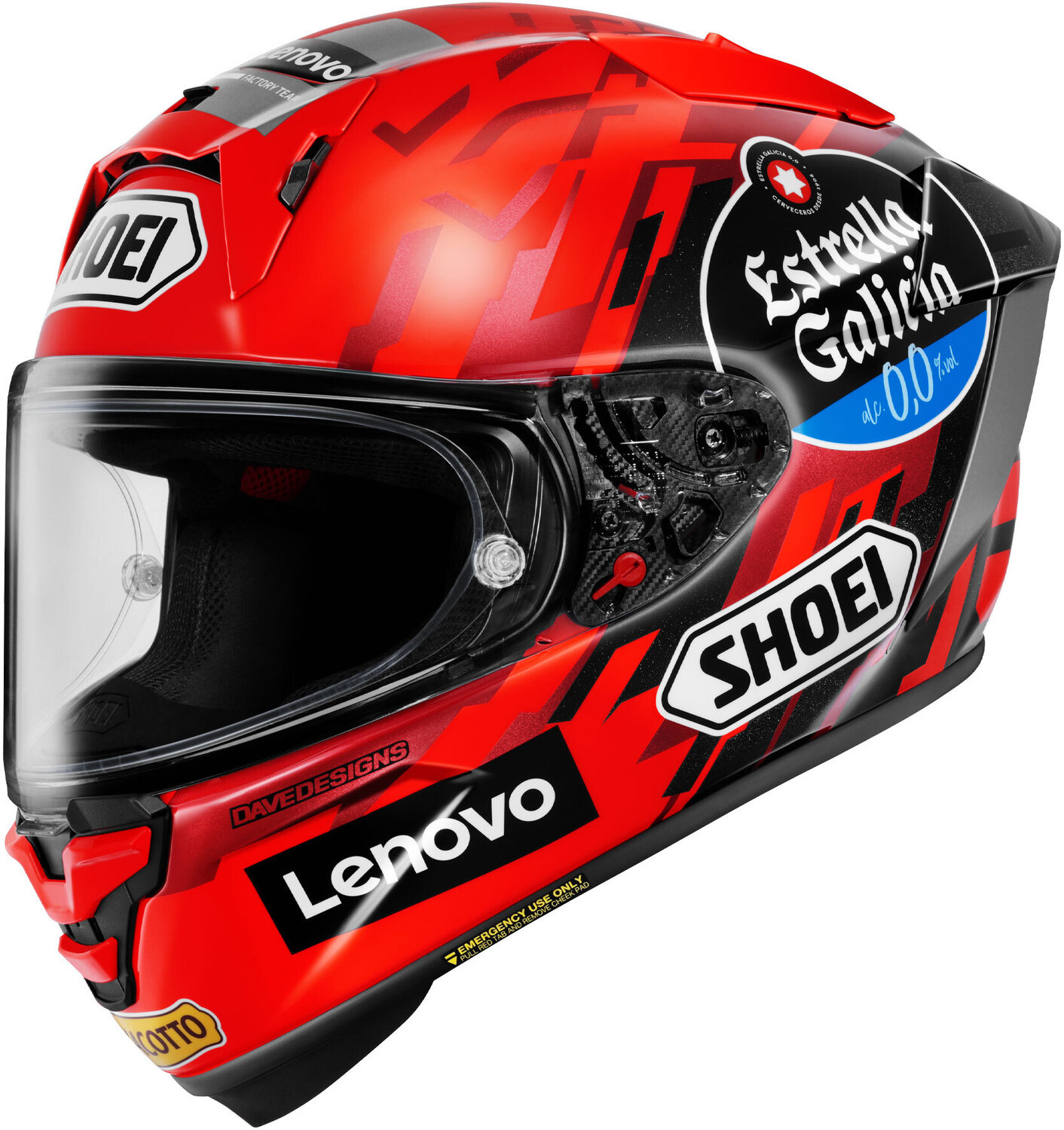 Shoei X-SPR PRO Marquez 9 TC-1 - Worldwide Shipping!
