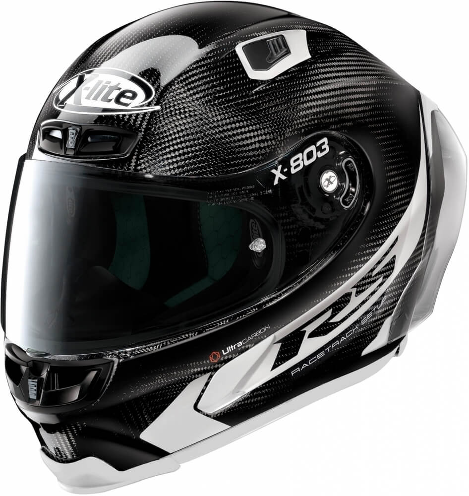 X-Lite X-803 RS ULTRA CARBON Hot Lap White 014