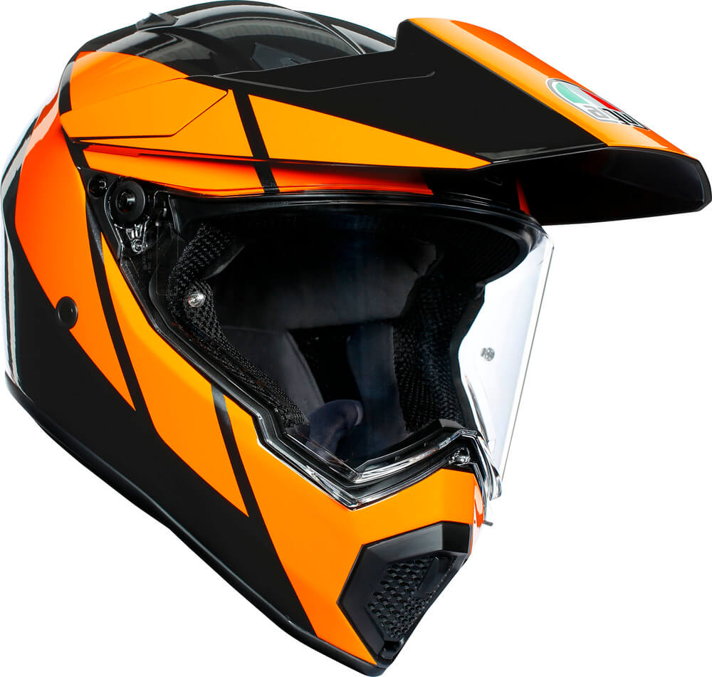 AGV AX9 Trail Gunmetal/Orange 010