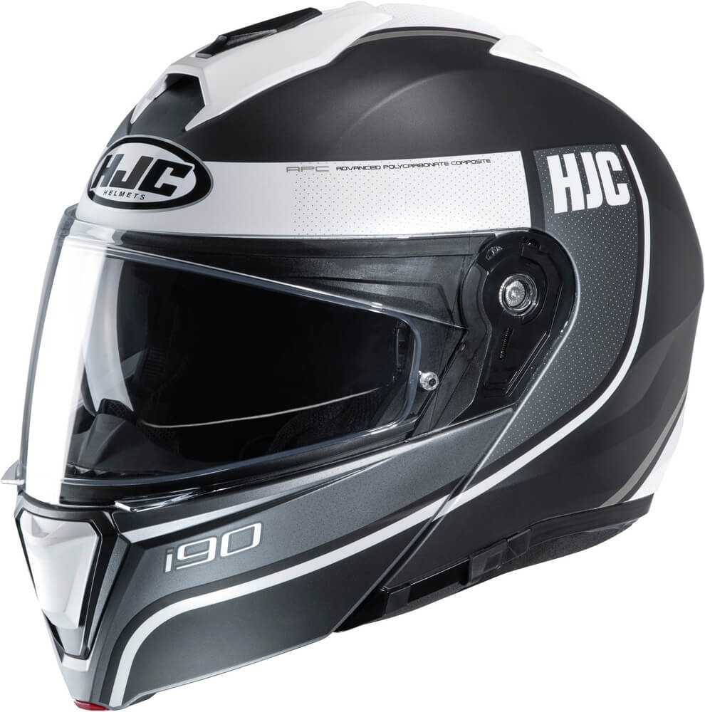 HJC I90 Davan White 182