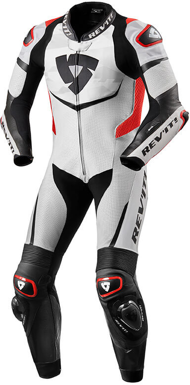 REV'IT Scorpio One Piece White/Red