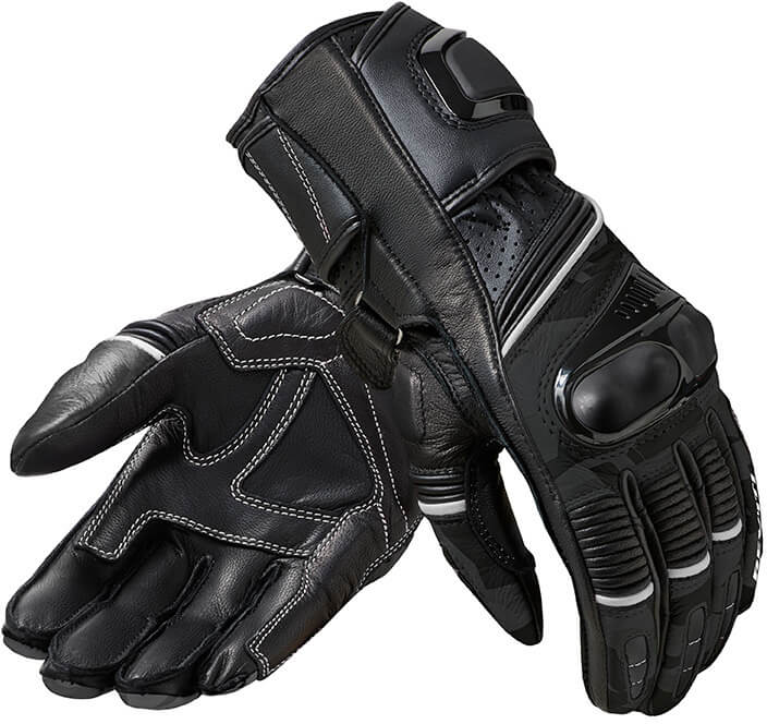 REV'IT Xena 3 Gloves Ladies Black/Grey