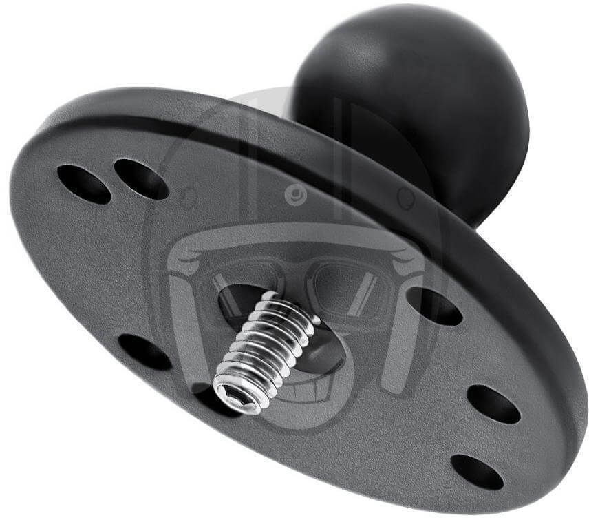 RAM 2.5" Round Base1" Ball & 1/4-20Thread