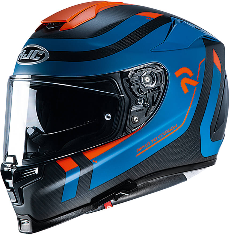 HJC RPHA-70 Carbon Reple Blue/Orange 531