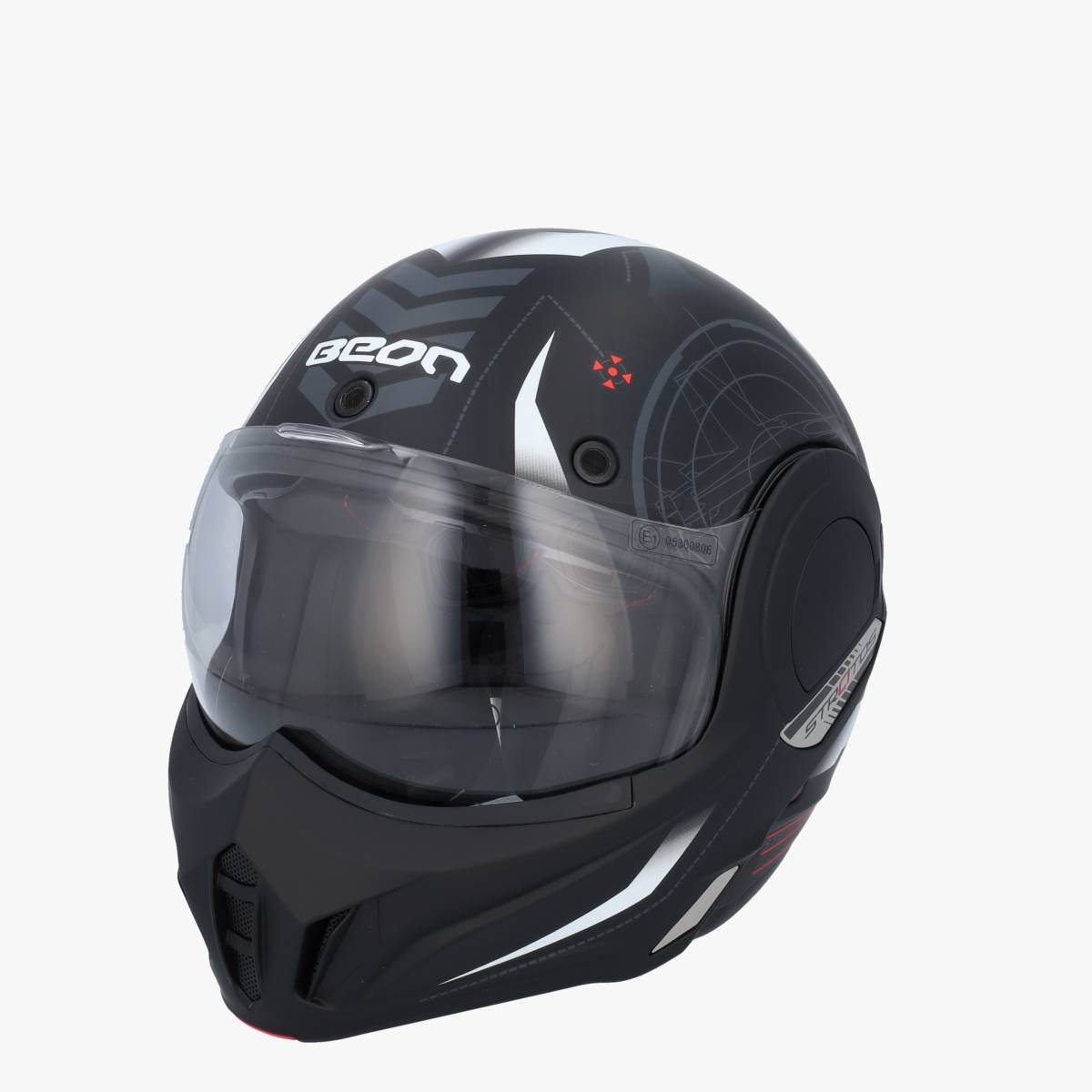 Beon B707 Stealth Zwart/Wit