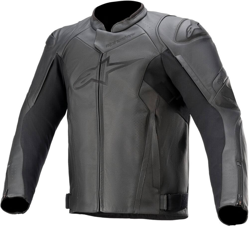Alpinestars Faster V2 Leather Jacket Black 1100