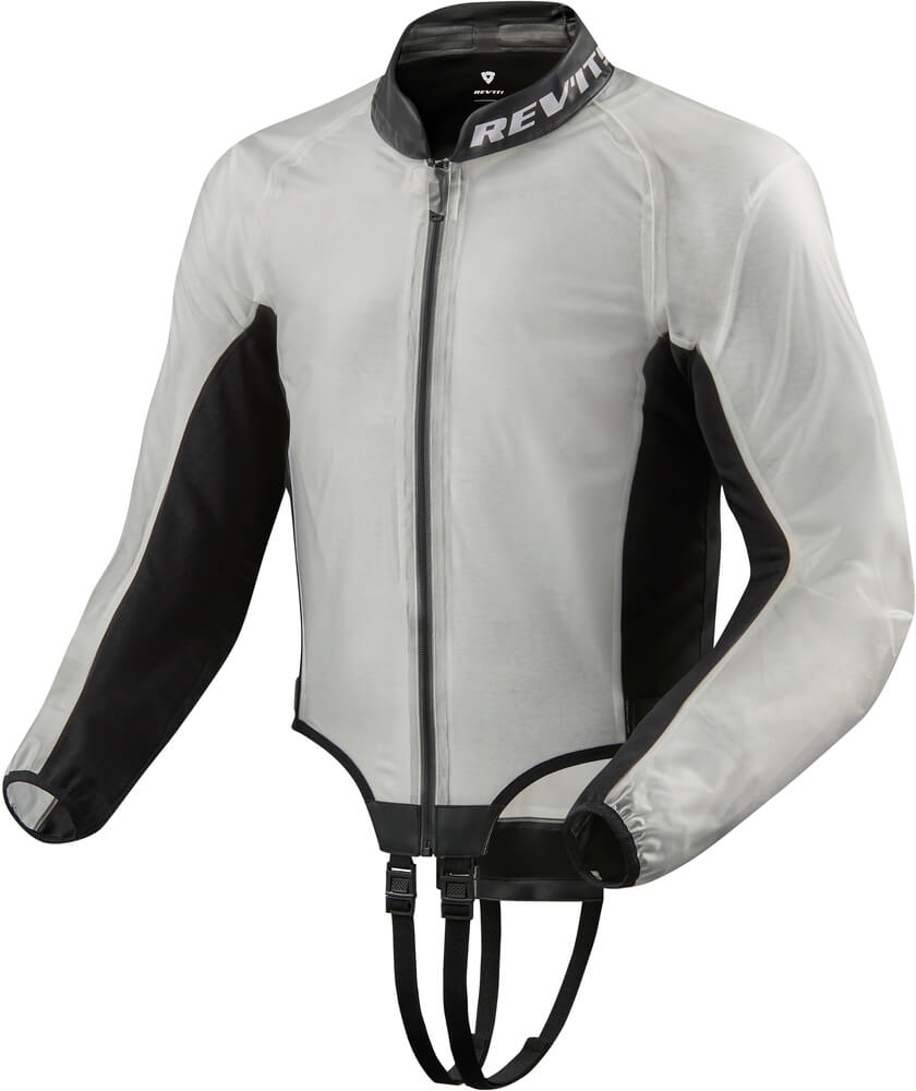 REV'IT Trackmaster H2O RainJacket Transparent/Black